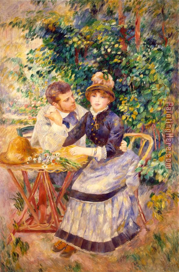 Pierre Auguste Renoir In the Garden